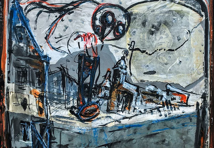 Kleinstadtjanuar, Bild von Jens Hackel