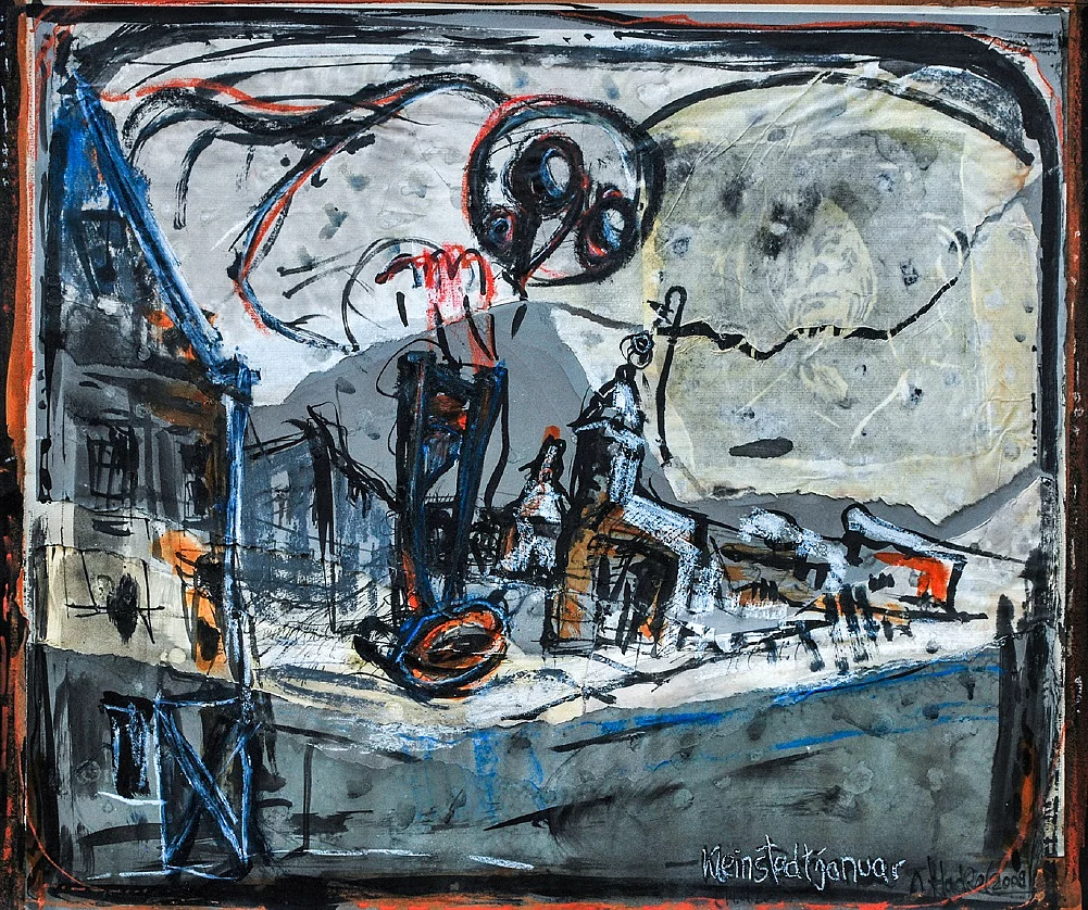 Kleinstadtjanuar, Bild von Jens Hackel