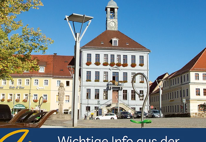 Wichtige Info aus der Stadtverwaltung Bischofswerda