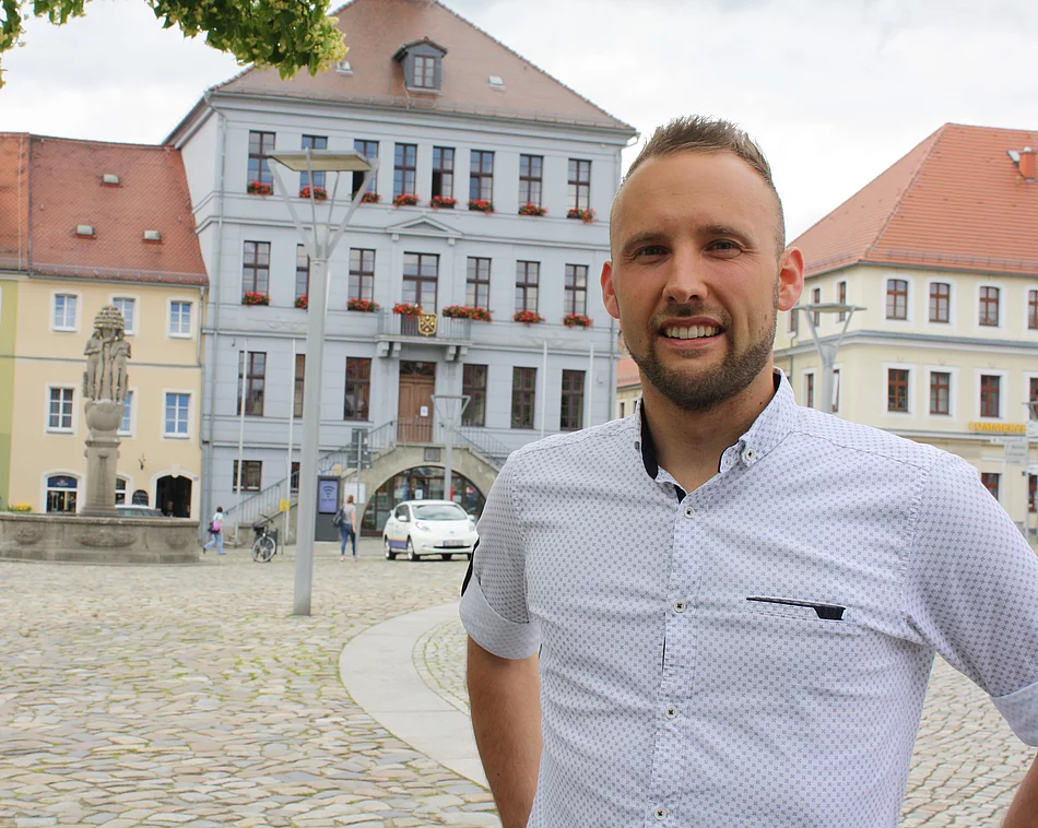 Wirtschaftsförderer Manuel Saring