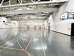 Sporthalle innen