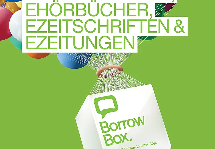 Eine App für alles: Borrowbox.