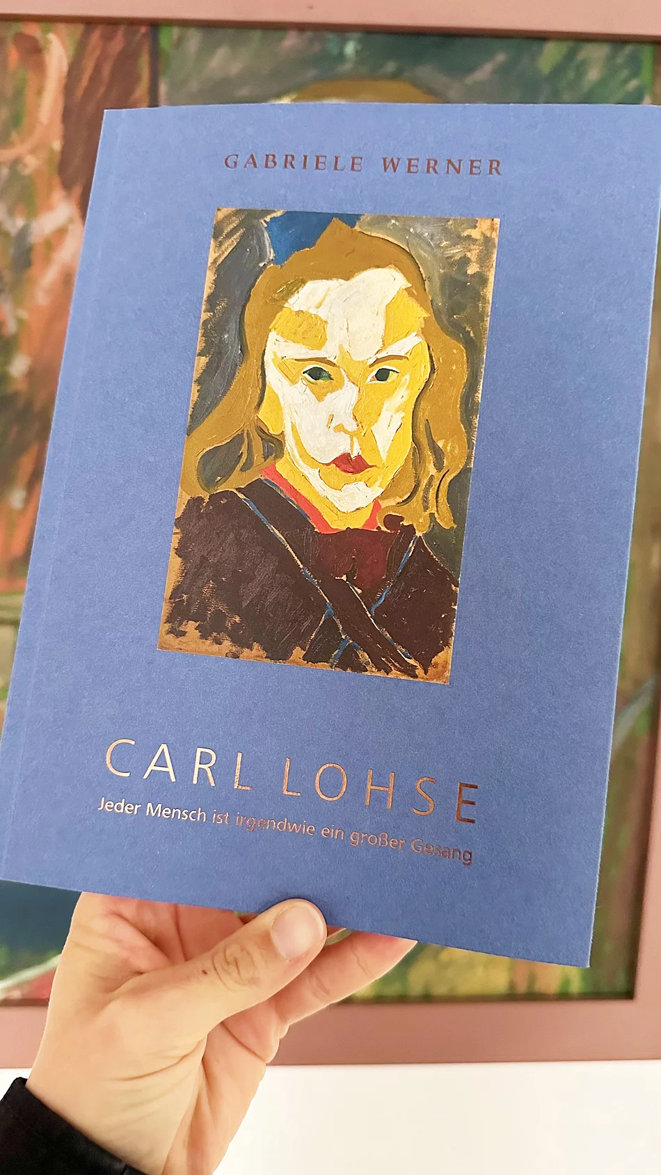 Das Titelbild des Buches „Jeder Mensch ist irgendwie ein großer Gesang“, das die Dresdener Kunsthistorikerin und Autorin Dr. Gabriele Werner in enger Zusammenarbeit mit dem Museum Bautzen herausgebracht hat. Foto: Stadt Bischofswerda